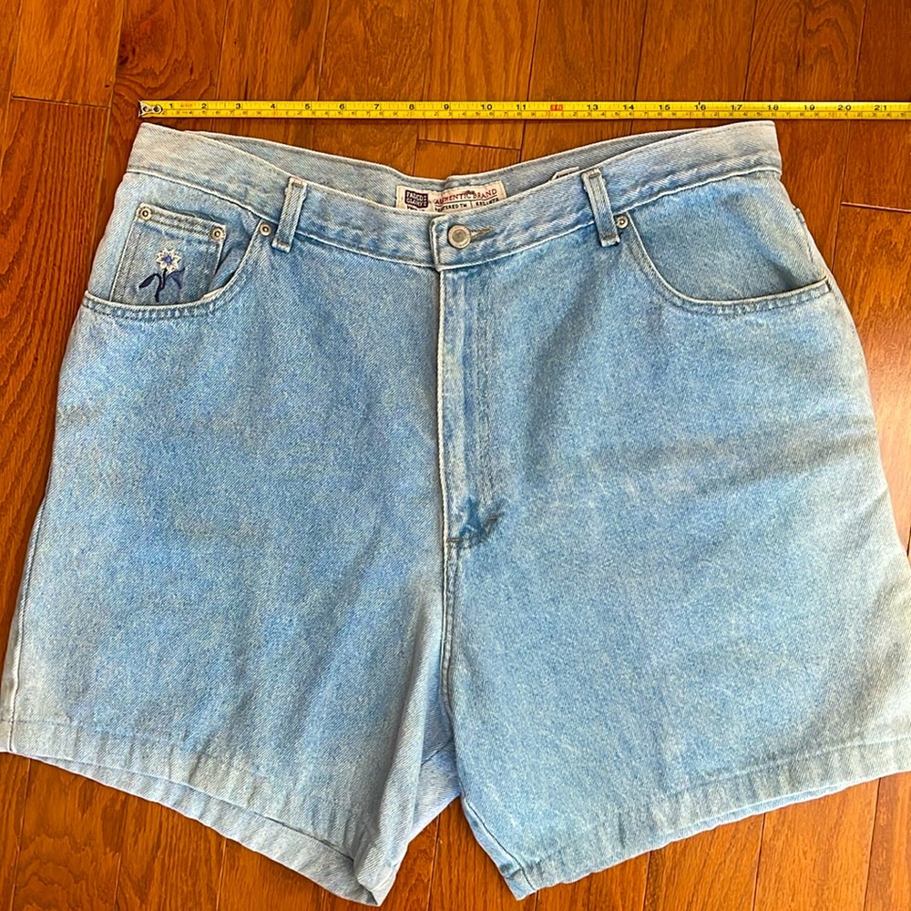 Faded Glory Women High Rise Jean Shorts‎ - Picture 10 of 14